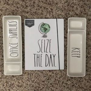 Rae Dunn Planner and Trays